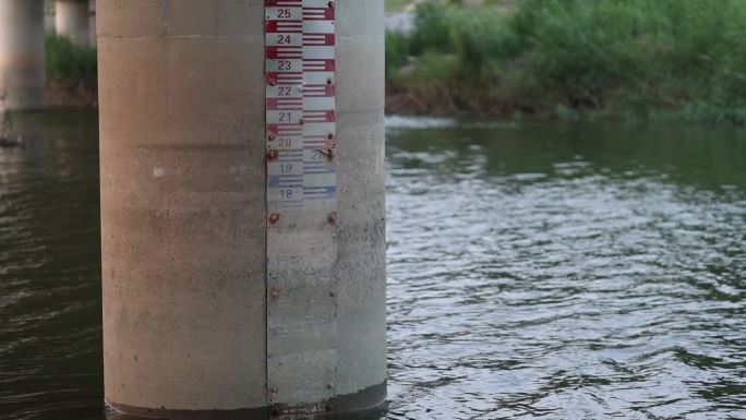 水位监测水文气象水利流水河流升格