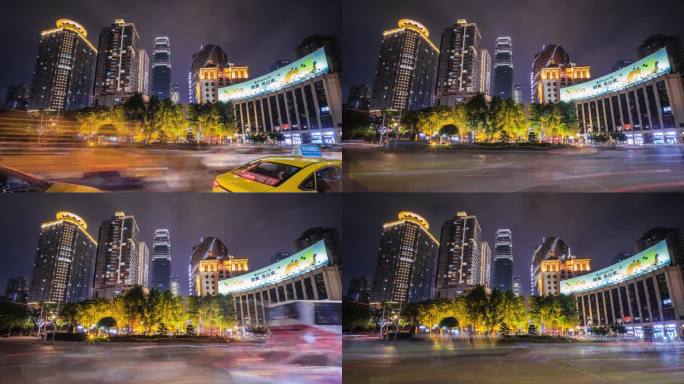 解放碑车流延时-4K