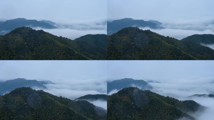 高山和云海延时摄影