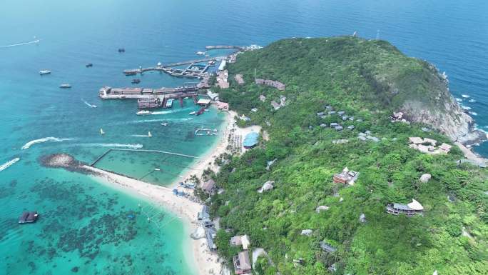 海南岛旅游分界洲岛航拍