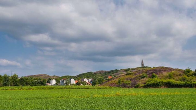 湖北麻城柏子塔 风景延时