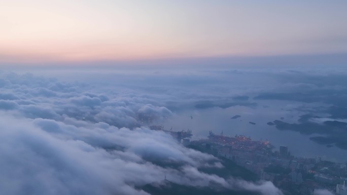 深圳梧桐山云海