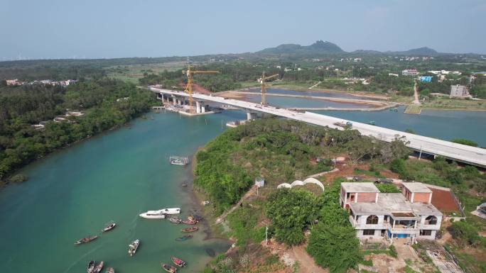 海南环岛旅游公路儋州段下浦湾大桥