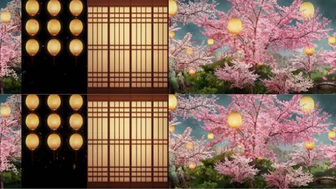 桃花树循环