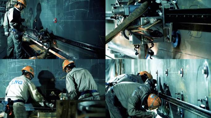 重工业 焊接 车间工人