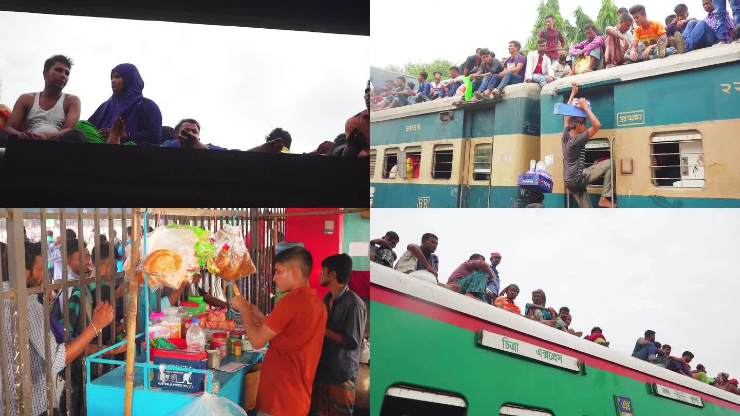 孟加拉挂火车人文短片