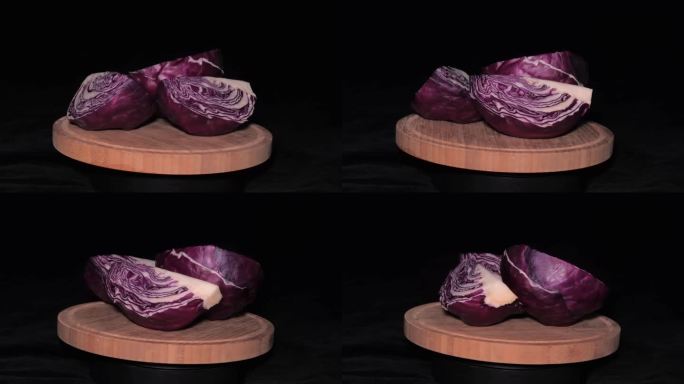 富含花青素的紫蓝干菜（3）