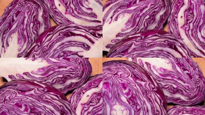 富含花青素的紫蓝干菜（2）