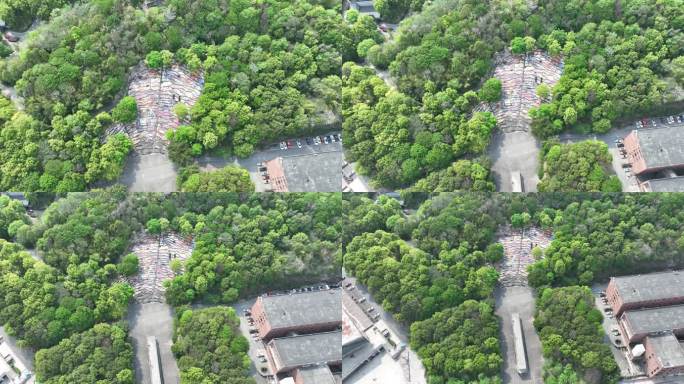 四川美术学院航拍重庆美术学院