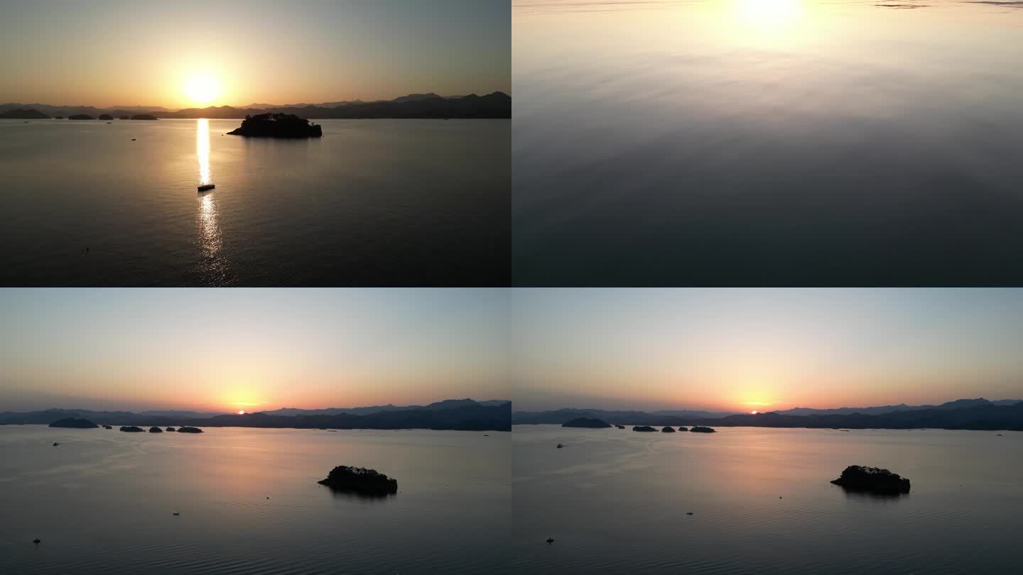 千岛湖落日