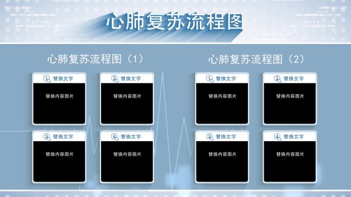 医学医疗信息流程图AE模板