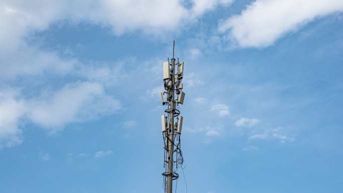 城市信号塔5g通信塔移动网络4g5g发射