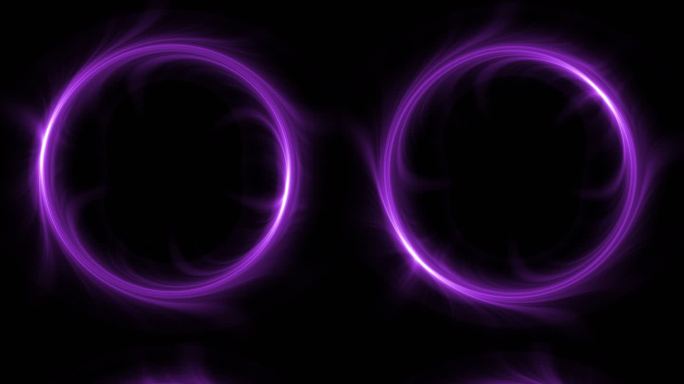 唯美紫色光圈光环
