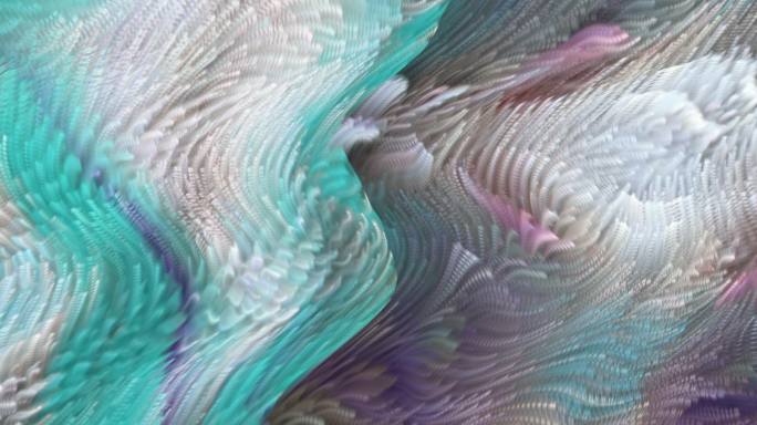 抽象背景艺术海浪涌动创意视觉投影96-1