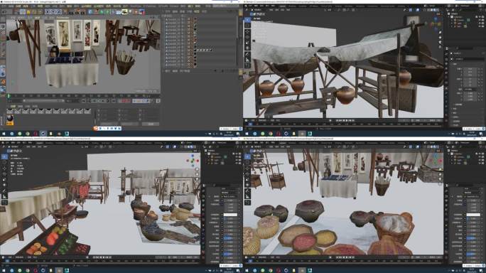 C4D+blend+max+FBX-集市