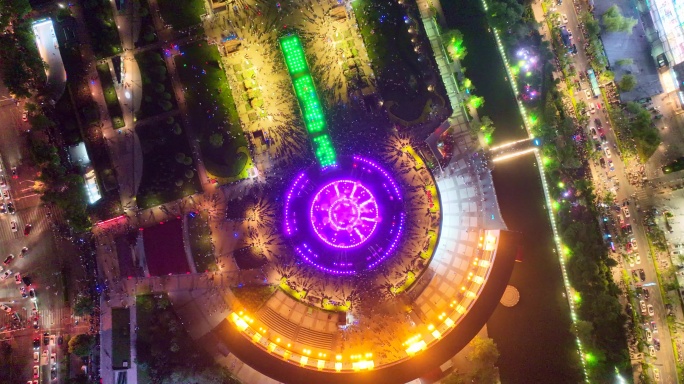济南泉城广场喷泉
