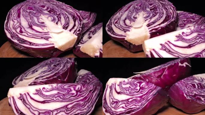 富含花青素的紫蓝干菜（1）