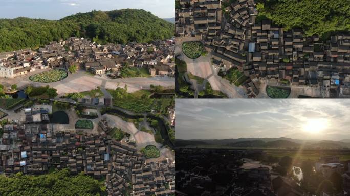 永兴板梁古村航拍