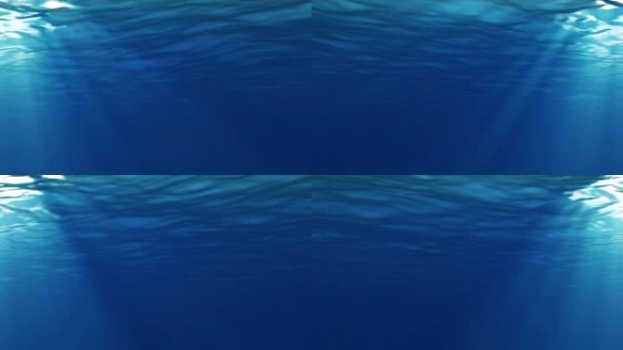 8K超宽屏海底光线背景