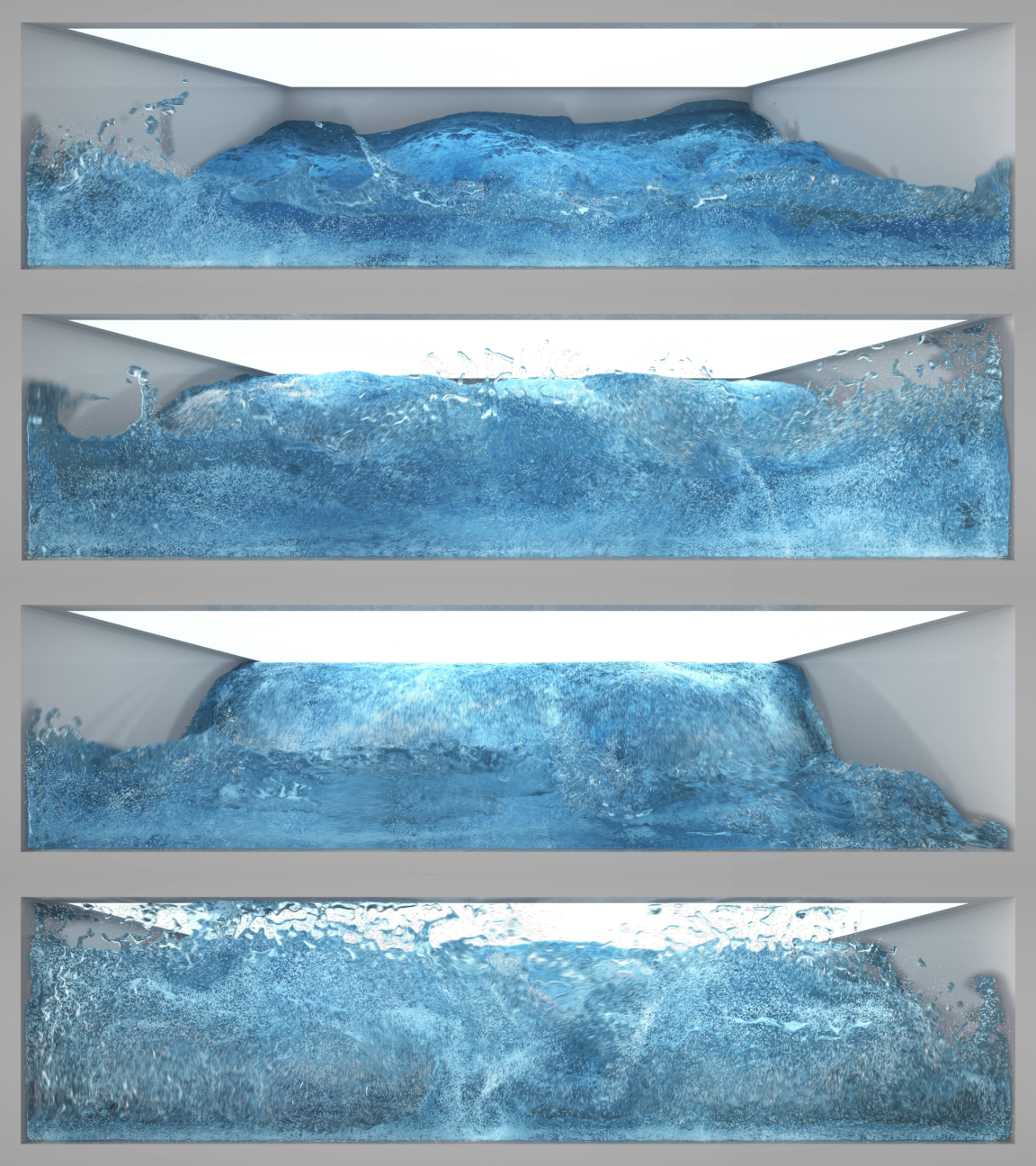 裸眼3D水箱 海浪