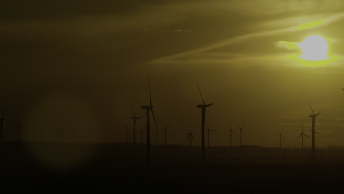 风车发电 风能发电 新能源