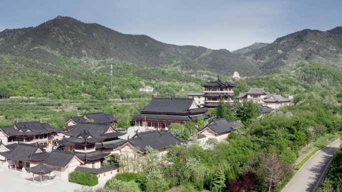 山东烟台蛤垆寺航拍