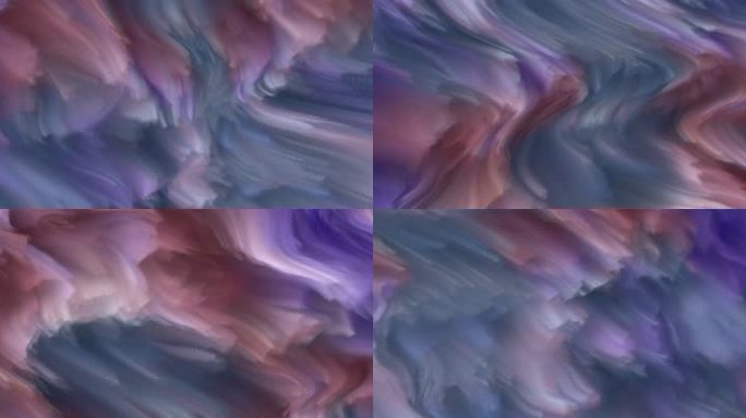 抽象艺术波浪涌动创意国风短片334-19
