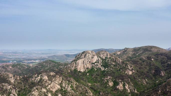 山东乳山岠嵎山景区风光