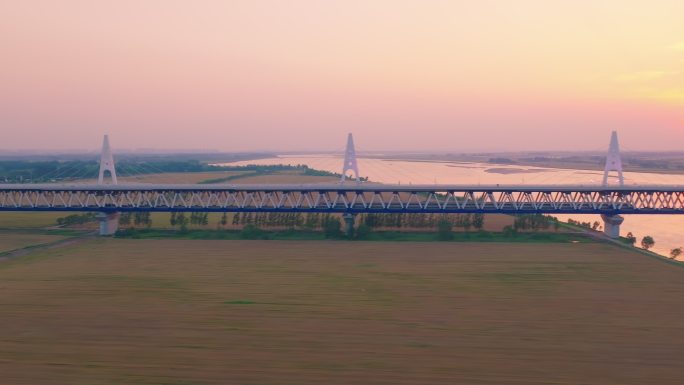 郑新黄河大桥京广高铁