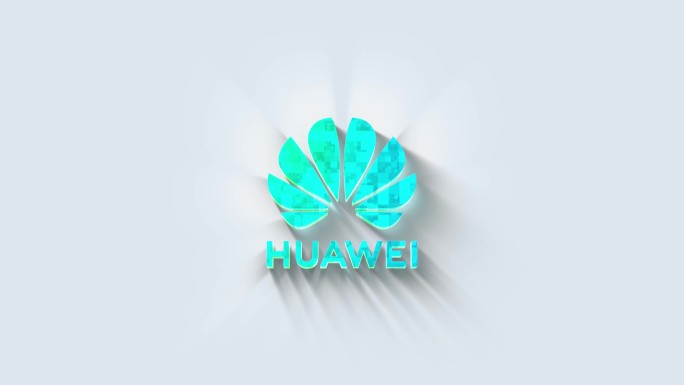 4k马赛克简洁扫光logo