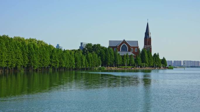 苏州独墅湖白鹭园教堂