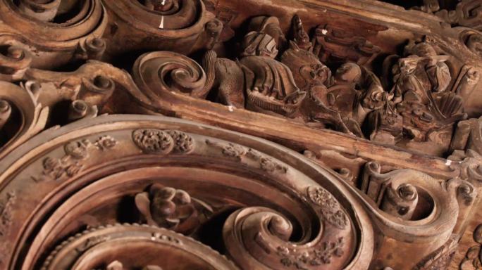 木雕 古建筑 民俗文化