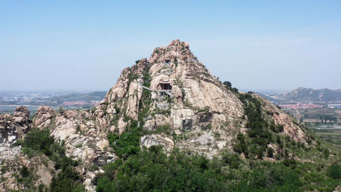 山东平度天柱山景区风光