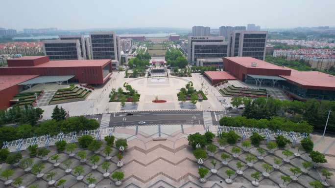 胶州市民文化中心 市政府 金融广场
