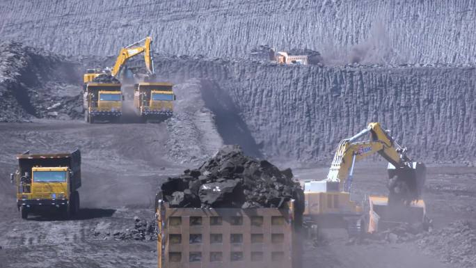 煤矿采集 大型设备 采矿开矿