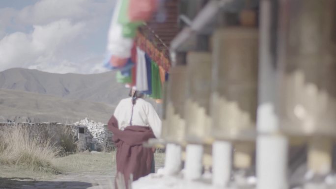 藏族寺庙 青海尕丁寺 僧人日常 纪录片