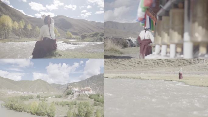藏族寺庙 青海尕丁寺 僧人日常 纪录片