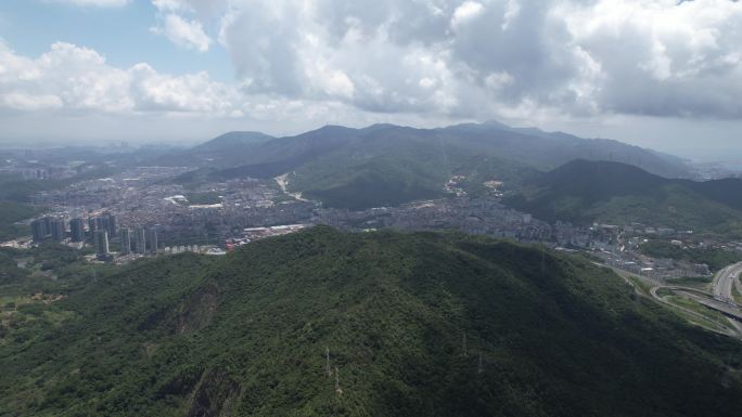 【正版素材】深圳市龙岗区园山街道全景