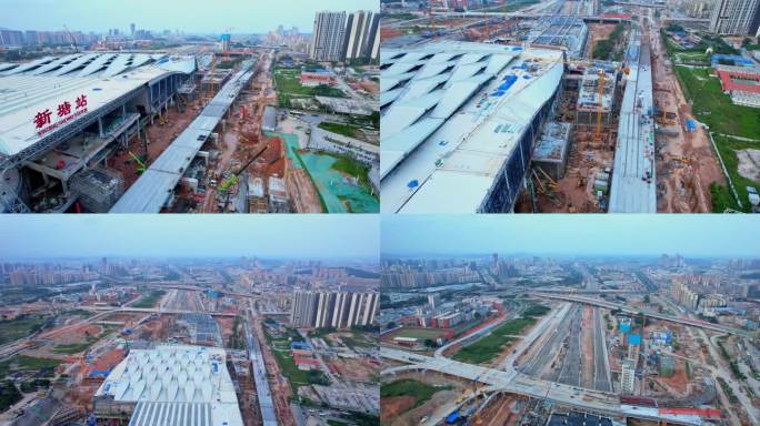 新塘站改建，广州铁路东区枢纽中心