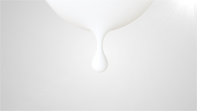 牛奶水滴乳液视频素材