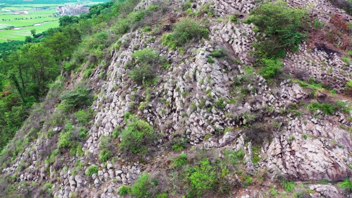 浙江临海大火山珊瑚岩