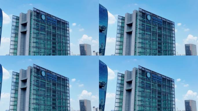 中国移动大楼HDR色彩信息丰富