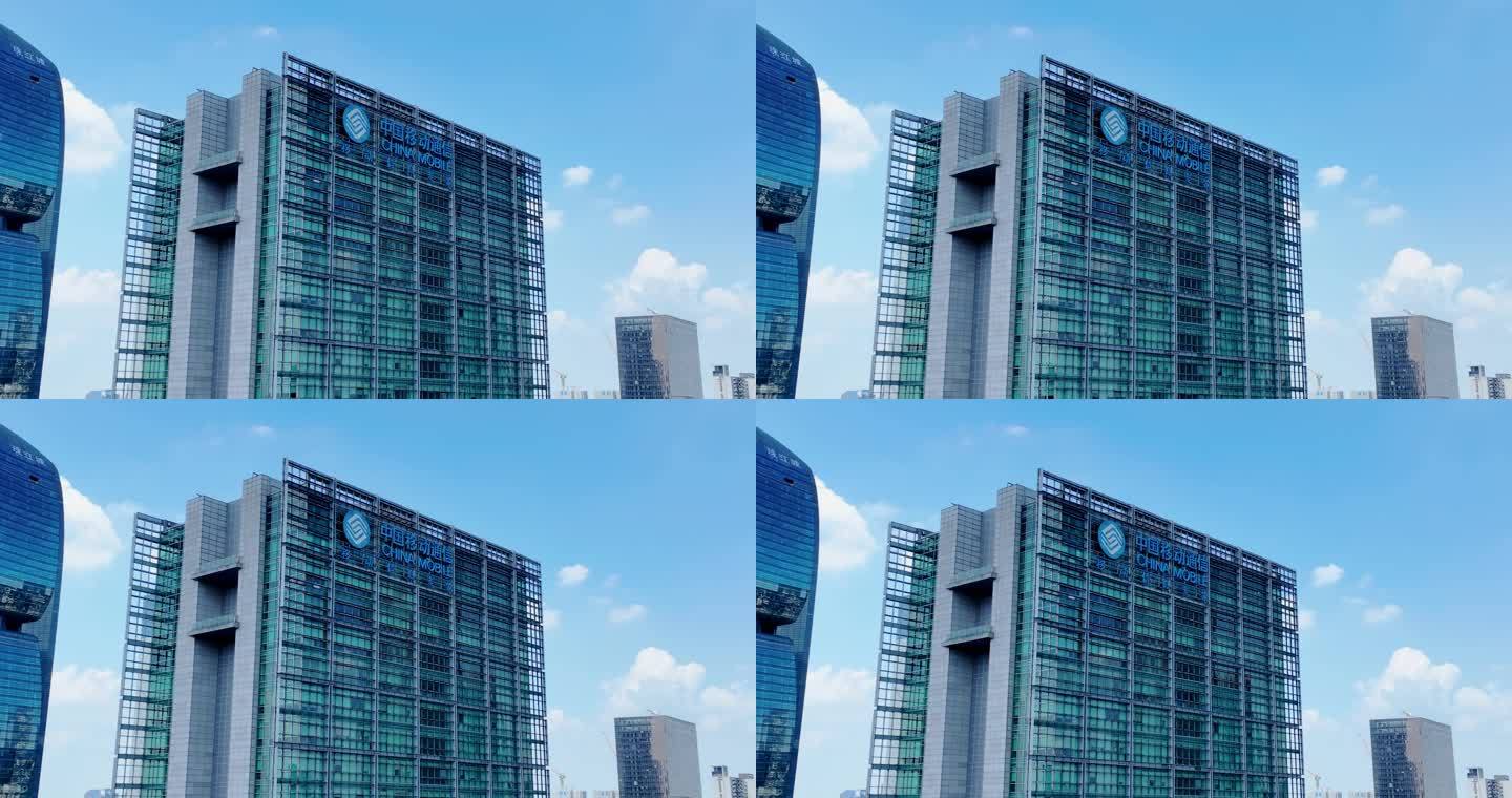 中国移动大楼HDR色彩信息丰富
