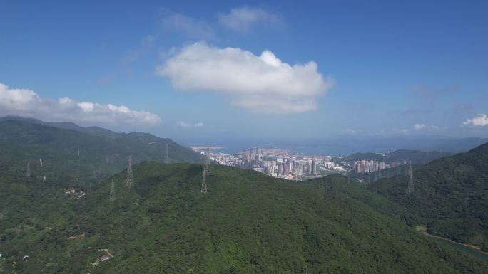 【正版素材】不一样角度拍盐田港和盐田区