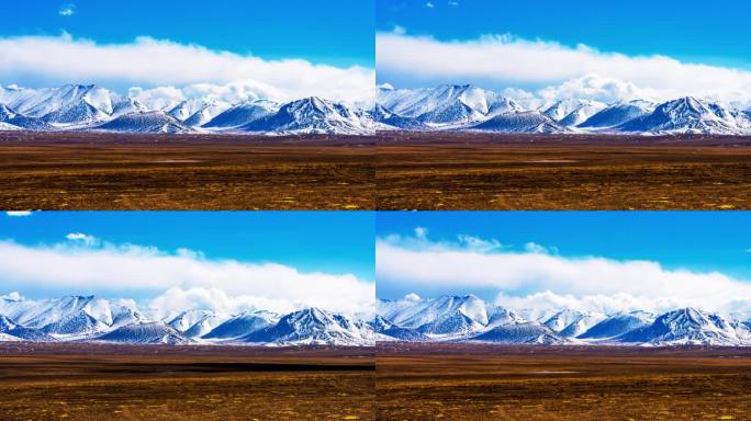 8k昆仑山山脉 雪山延时摄影