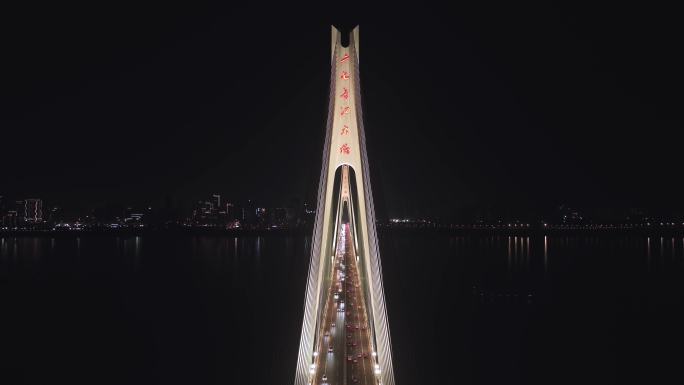 武汉27长江大桥夜景