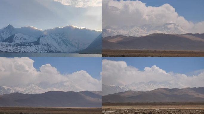 西藏雪山延时