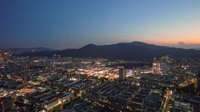 深圳龙华大浪城市夜景