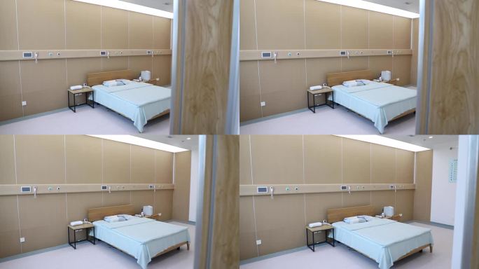床 病房 高端病房 整洁的床 医院的床