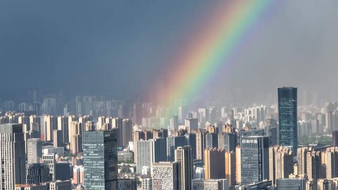 雨后彩虹